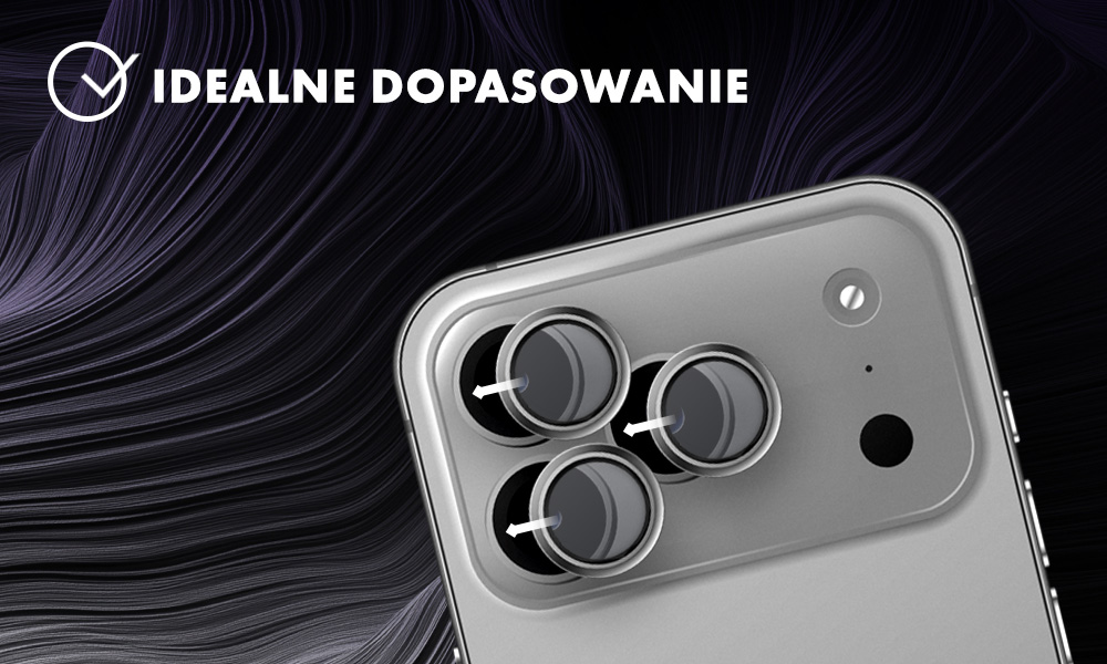 Idealne dopasowanie osłony Lens Protector do aparatu